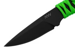 ANV Knives P100 Sleipner Cerakote, Neon Green Paracord, P100-043, Black Kydex Sheath, Couteau De Cou -Couteaux Boutique ANVP100 043 03 anv