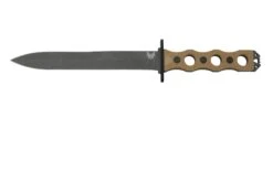 Benchmade SOCP Desert Tan 185BK-1 CPM 3V, Couteau Fixe, Greg Thompson Design