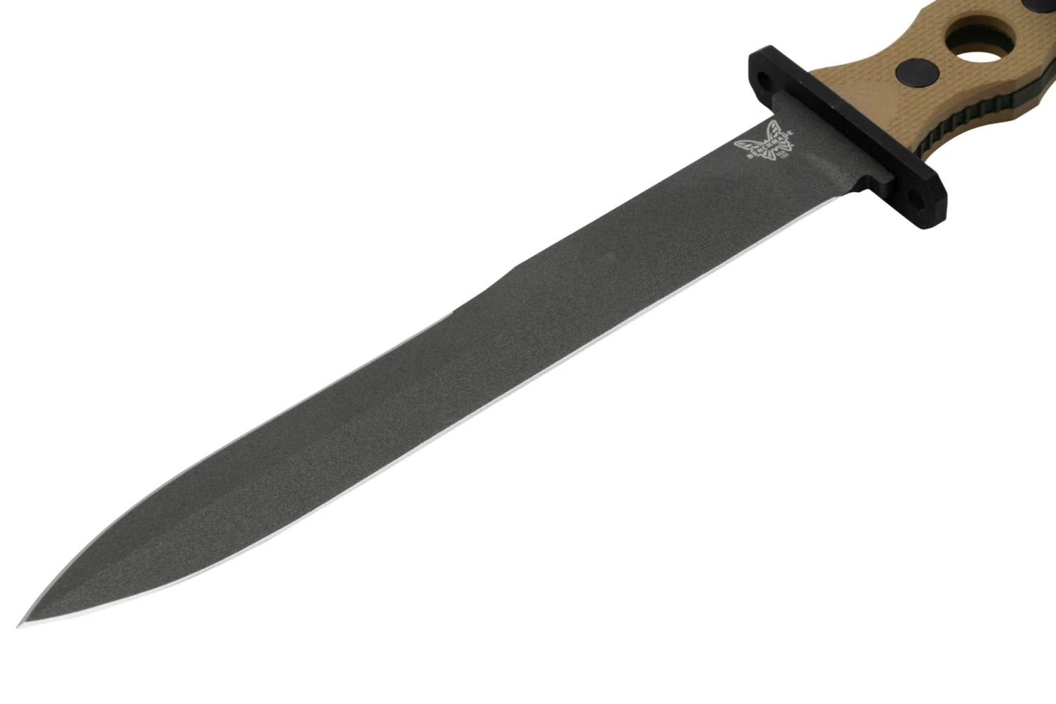 Benchmade SOCP Desert Tan 185BK-1 CPM 3V, Couteau Fixe, Greg Thompson Design 5 Benchmade SOCP Desert Tan 185BK-1 CPM 3V, Couteau Fixe, Greg Thompson Design – Image 3