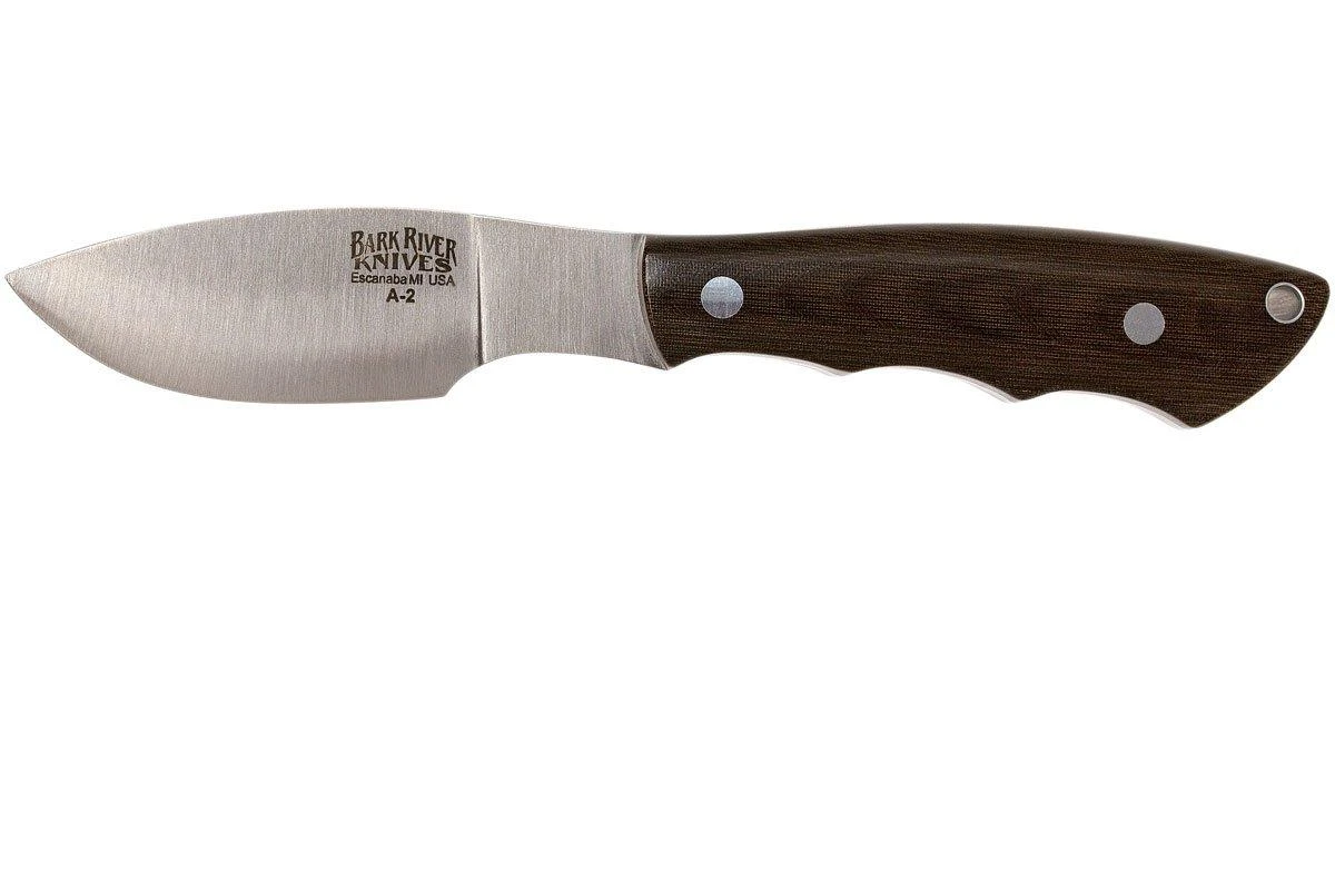 Bark River Mini Canadian A2, Green Canvas Micarta 3 Bark River Mini Canadian A2, Green Canvas Micarta