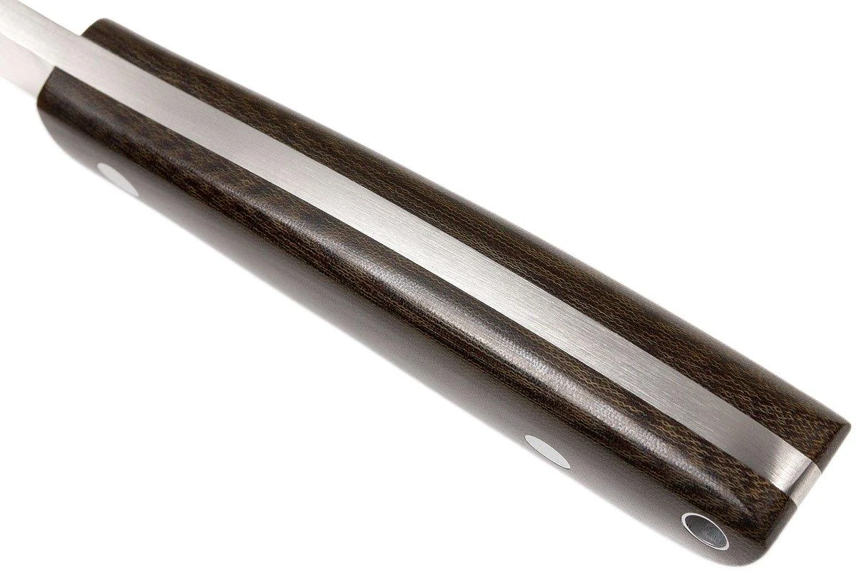 Bark River Mini Canadian A2, Green Canvas Micarta 7 Bark River Mini Canadian A2, Green Canvas Micarta – Image 5