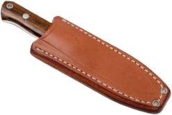 Bark River Bravo Necker II CPM 154CM, Desert Ironwood, Brown Sheath -Couteaux Boutique BRK07 002DIW2 07 bark river brk07 002diw2 07