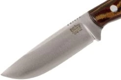 Bark River Bravo Necker II CPM 154CM, Burgundy Snakeskin Micarta -Couteaux Boutique BRK07 002SBC 03 bark river brk07 002sbc 12