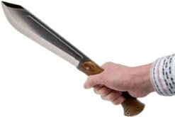 Bark River JX5 Vengeful 1 CPM 3V Dark Curly Maple Machette -Couteaux Boutique BRK10 123DCM 06 bark river brk10 123dcm 06