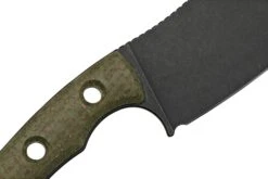 Civivi Midwatch C20059B-3 Green Burlap Micarta, Couteau Fixe -Couteaux Boutique CIC20059B 3 05 civivi