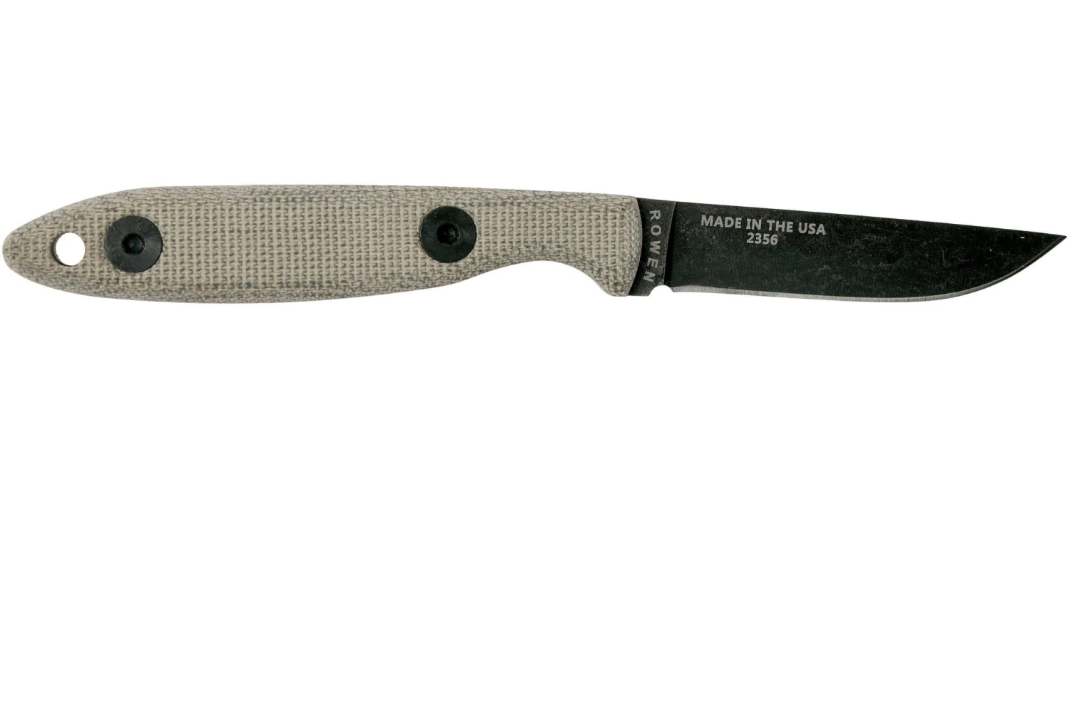 ESEE Camp-Lore CR 2.5 Black Oxide Coating Couteau Fixe, Cody Rowen Design 3 ESEE Camp-Lore CR 2.5 Black Oxide Coating Couteau Fixe, Cody Rowen Design – Image 2