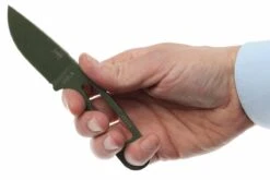 ESEE Izula OD Green IZULA-OD Couteau De Cou Avec étui Noir + Clip Ceinture -Couteaux Boutique EE IZULA OD 04 esee knives izula olive drab ee izula od d4