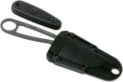 ESEE Izula Tactical Gunsmoke IZULA-TG-B Couteau De Cou Avec étui Noir, Plaquettes De Manche Et Clip Ceinture -Couteaux Boutique EE IZULA TG 05 esee knives