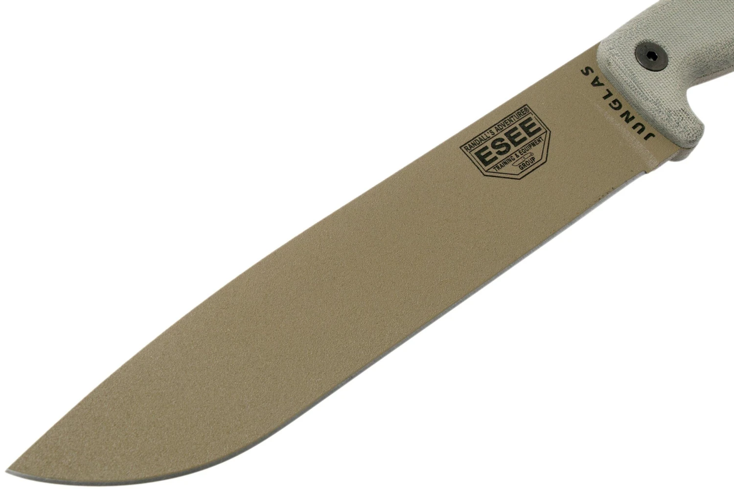 ESEE Junglas Dark Earth, JUNGLAS-DE Couteau De Survie étui Kydex + MOLLE-back 5 ESEE Junglas Dark Earth, JUNGLAS-DE Couteau De Survie étui Kydex + MOLLE-back – Image 3