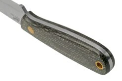 BRISA Necker 70 Bison Micarta, étui En Cuir -Couteaux Boutique ENZ 002 04 brisa