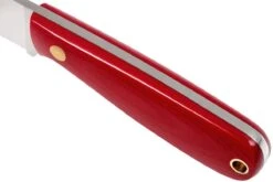 Brisa Necker 70 Alice, Red Micarta, Leather Sheath 9819 -Couteaux Boutique ENZ 9819 05 enzo enz 9819 05