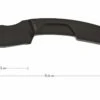 Extrema Ratio N.K.1 Couteau De Cou - Black -Couteaux Boutique ER123NK1BL 01 extrema ratio neck knife er123nk1bl d1