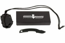 Extrema Ratio N.K.1 Couteau De Cou - Black -Couteaux Boutique ER123NK1BL 08 extrema ratio neck knife er123nk1bl d8