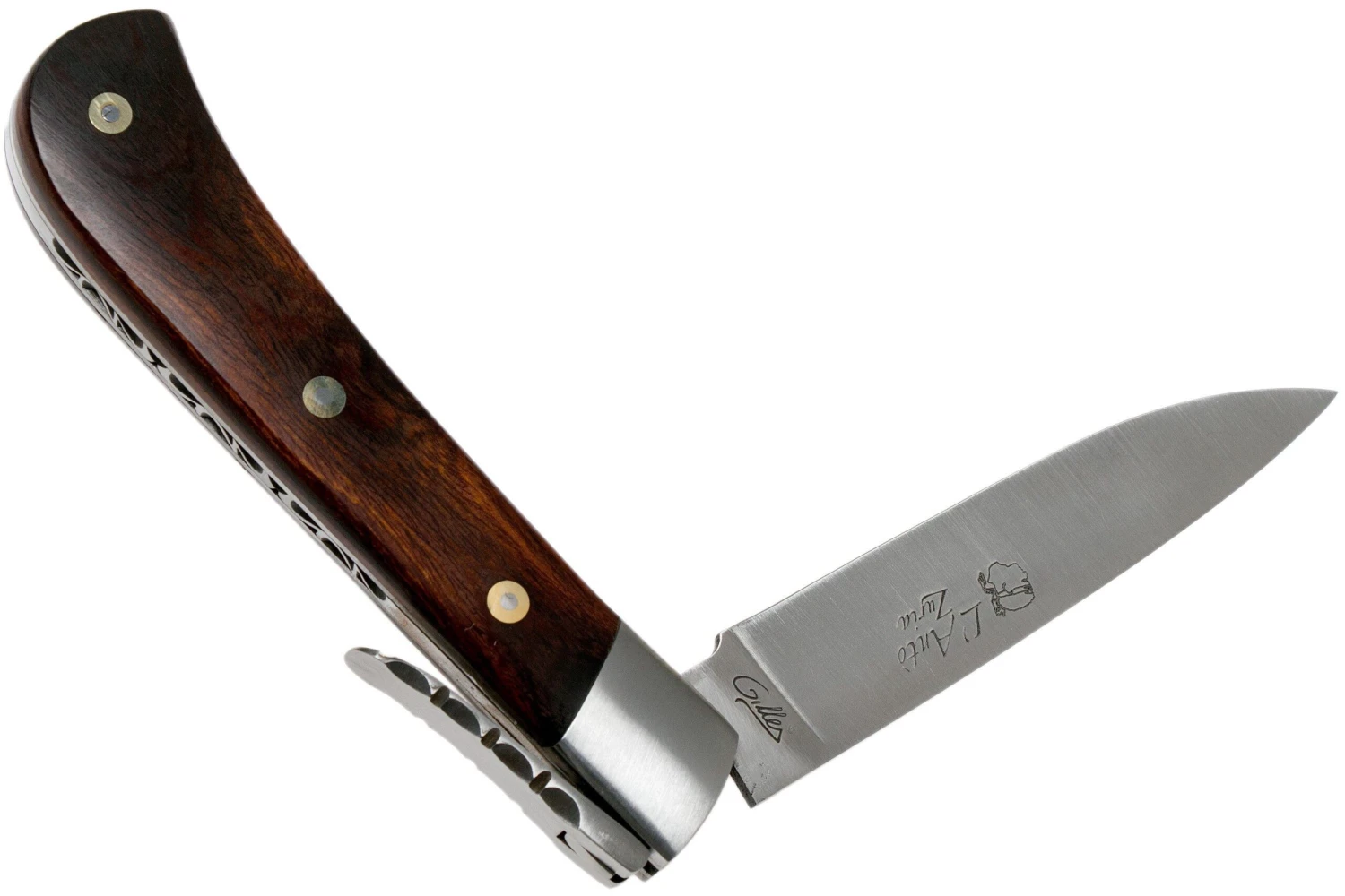 Fontenille Pataud Corsican L' Antò AZBF Desert Ironwood Couteau De Poche 6 Fontenille Pataud Corsican L' Antò AZBF Desert Ironwood Couteau De Poche – Image 4