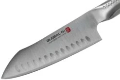 Global Ni GN-006 Santoku/couteau à Légumes Avec Alvéoles 18 Cm -Couteaux Boutique GLN0006 03 global ni