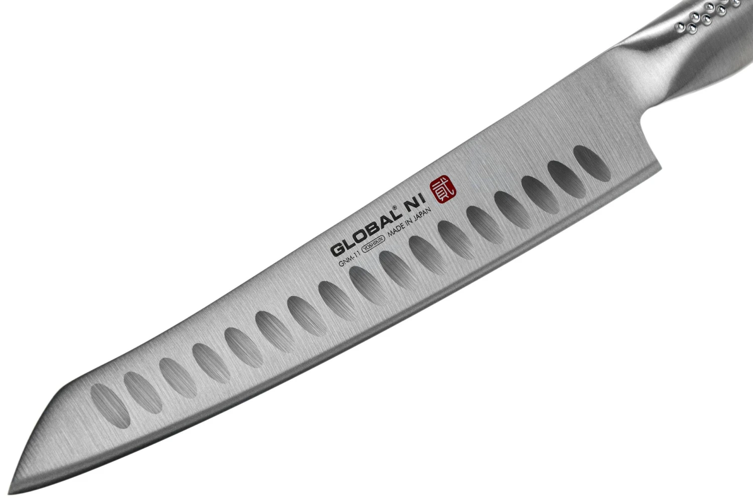 Global Ni GNM-11 Couteau à Viande Avec Alvéoles 21 Cm 5 Global Ni GNM-11 Couteau à Viande Avec Alvéoles 21 Cm – Image 3