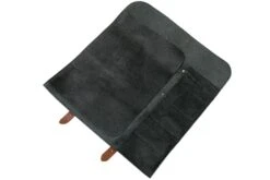 Knivesandtools Serviette à Couteaux En Cuir Utah Black 45x47 -Couteaux Boutique KNKB340141 5 03 knivesandtools