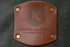 Knivesandtools Serviette à Couteaux En Cuir Utah Black 45x47 -Couteaux Boutique KNKB340141 5 05 knivesandtools