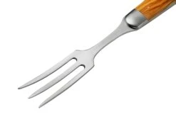 Forge De Laguiole Carving Set Olivewood, 1217INOLF17, Set à Trancher En Bois D'olivier -Couteaux Boutique LA1217INOLF17 05 forgedelaguiole