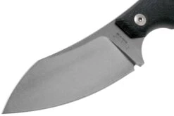 LionSteel H1 Skinner GBK Black G10 Couteau Fixe, Tommaso Rumici Design -Couteaux Boutique LI H1 GBK 03 lionsteel