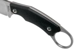 LionSteel H1 Skinner GBK Black G10 Couteau Fixe, Tommaso Rumici Design -Couteaux Boutique LI H1 GBK 05 lionsteel