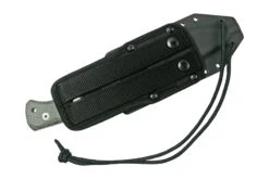 Lionsteel T6 Satin, Black Canvas Micarta T6-CVB Couteau Fixe -Couteaux Boutique LI T6 CVB 07 lionsteel