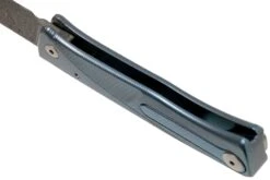 LionSteel Thrill TL-D-BL Damascus, Blue Titanium Integral Slipjoint Couteau De Poche -Couteaux Boutique LI TL D BL 07 lionsteel