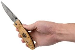 Mcusta MC-0182D Sengoku Toyotomi Hideyoshi, Yellow Pakkawood, Couteau De Gentleman -Couteaux Boutique MC 0182D 08 mcusta