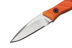 Medford Necromancer S35VN Tumbled Blade, Orange G10 Handle, Couteau De Cou -Couteaux Boutique MF 22 NM 04 03 medford