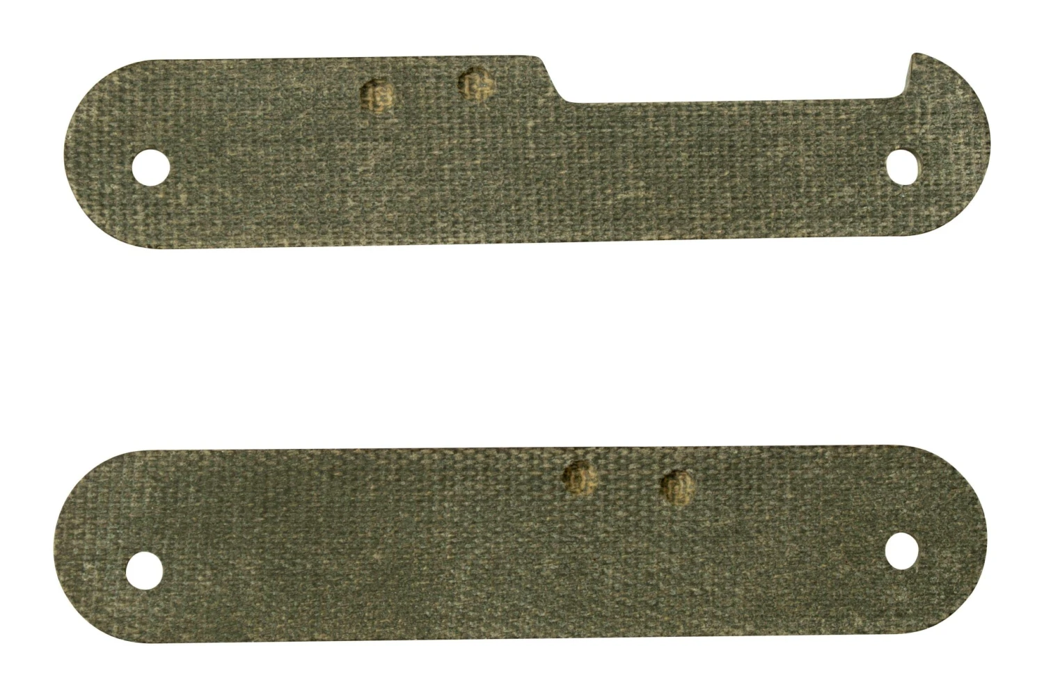 MKM Malga 6 Green Canvas Micarta Plaquettes De Manche 4 MKM Malga 6 Green Canvas Micarta Plaquettes De Manche – Image 2