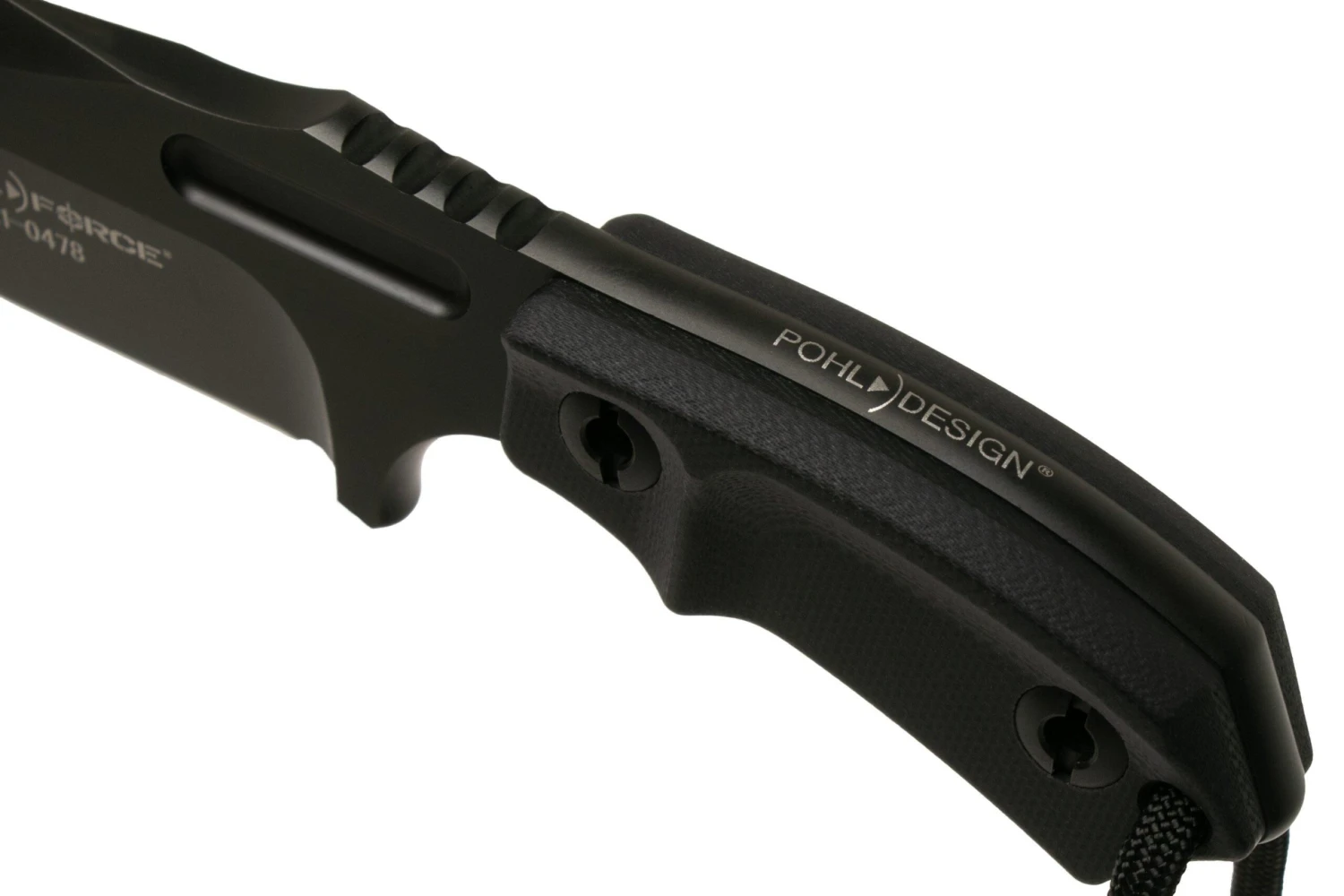 Pohl Force Compact One Black 6022 Couteau Fixe, Dietmar Pohl Design 6 Pohl Force Compact One Black 6022 Couteau Fixe, Dietmar Pohl Design – Image 4