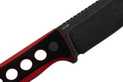 QSP Knife Canary QS141-B2 Blackwashed, Black Red G10, Couteau De Cou 12 QSP Knife Canary QS141-B2 Blackwashed, Black Red G10, Couteau De Cou -Couteaux Boutique QS141 B2 05 qsp