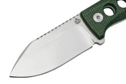 QSP Knife Canary QS141-C1 Stonewashed, Black Green G10, Couteau De Cou -Couteaux Boutique QS141 C1 03 qsp