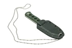 QSP Knife Canary QS141-C1 Stonewashed, Black Green G10, Couteau De Cou -Couteaux Boutique QS141 C1 06 qsp