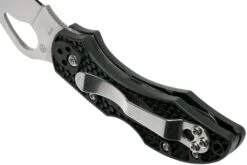 Spyderco Byrd Robin 2 Noir BY10PBK2 Couteau De Poche -Couteaux Boutique SPBY10PBK2 05 spyderco