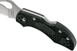 Spyderco Byrd Robin 2 Noir BY10PBK2 Couteau De Poche -Couteaux Boutique SPBY10PBK2 07 spyderco