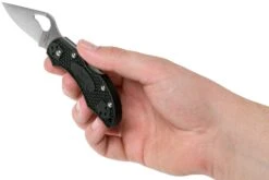 Spyderco Byrd Robin 2 Noir BY10PBK2 Couteau De Poche -Couteaux Boutique SPBY10PBK2 08 spyderco