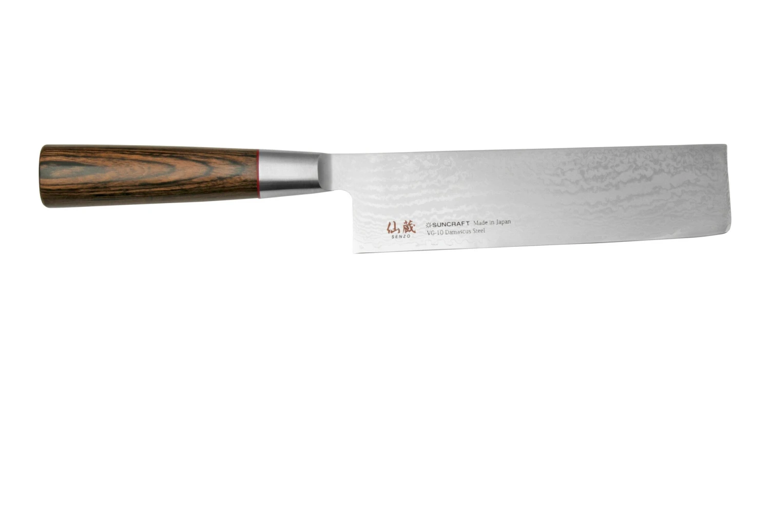 Suncraft Senzo Classic ID-15 Couteau Nakiri 16,7cm 4 Suncraft Senzo Classic ID-15 Couteau Nakiri 16,7cm – Image 2