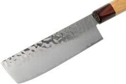 Sakai Takayuki Nakiri 33-Layer Damascus Hammered WA 16 Cm -Couteaux Boutique TA07473 03 sakai takayuki