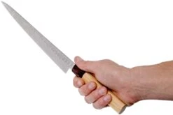 Sakai Takayuki Couteau à Viande 33-Layer Damascus Hammered WA 25 Cm -Couteaux Boutique TA07477 06 sakai takayuki