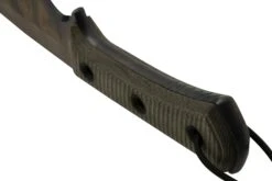 TRC Knives Apocalypse Apo Finish Elmax Green Canvas Micarta, Couteau De Survie 11 TRC Knives Apocalypse Apo Finish Elmax Green Canvas Micarta, Couteau De Survie -Couteaux Boutique TI AP AP MICGN 04 trc