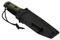 TRC Knives Apocalypse Apo Finish Elmax Green Canvas Micarta, Couteau De Survie 13 TRC Knives Apocalypse Apo Finish Elmax Green Canvas Micarta, Couteau De Survie -Couteaux Boutique TI AP AP MICGN 06 trc