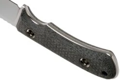 TRC Knives South Pole, Elmax, Black Canvas Micarta, Couteau De Survie -Couteaux Boutique TI SP MICBK 04 trc knives v202111