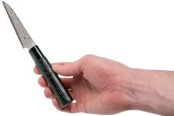 Tojiro Shippu Black Damascus Couteau D'office (Petty) 9 Cm, FD-1591 -Couteaux Boutique TJFD 1591 06 tojiro sippu black