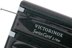 Victorinox SwissCard Lite Noir Transparent 0.7333.T3 -Couteaux Boutique VT0 7333 T3 03 victorinox