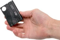 Victorinox SwissCard Lite Noir Transparent 0.7333.T3 -Couteaux Boutique VT0 7333 T3 05 victorinox