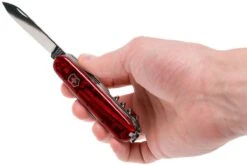 Victorinox Climber Rouge Transparent 1.3703.T Couteau Suisse -Couteaux Boutique VT1 3703 T 06 victorinox vt1 3703 t 06