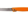 Victorinox SwissClassic 6.7836.F9B Couteau à Légumes Pliant Dentelé, Orange